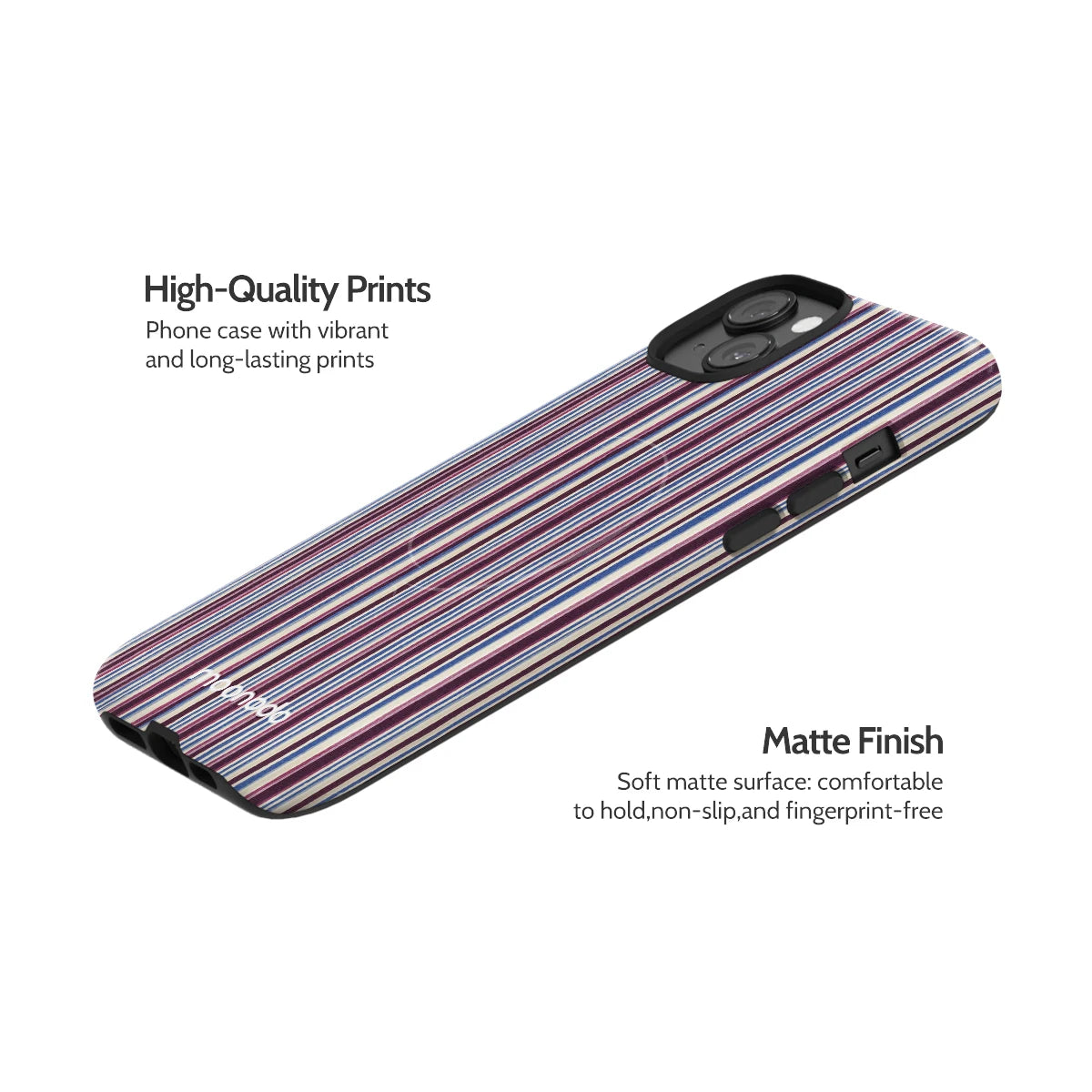 Violet Vinyl - iPhone 14 Plus Case