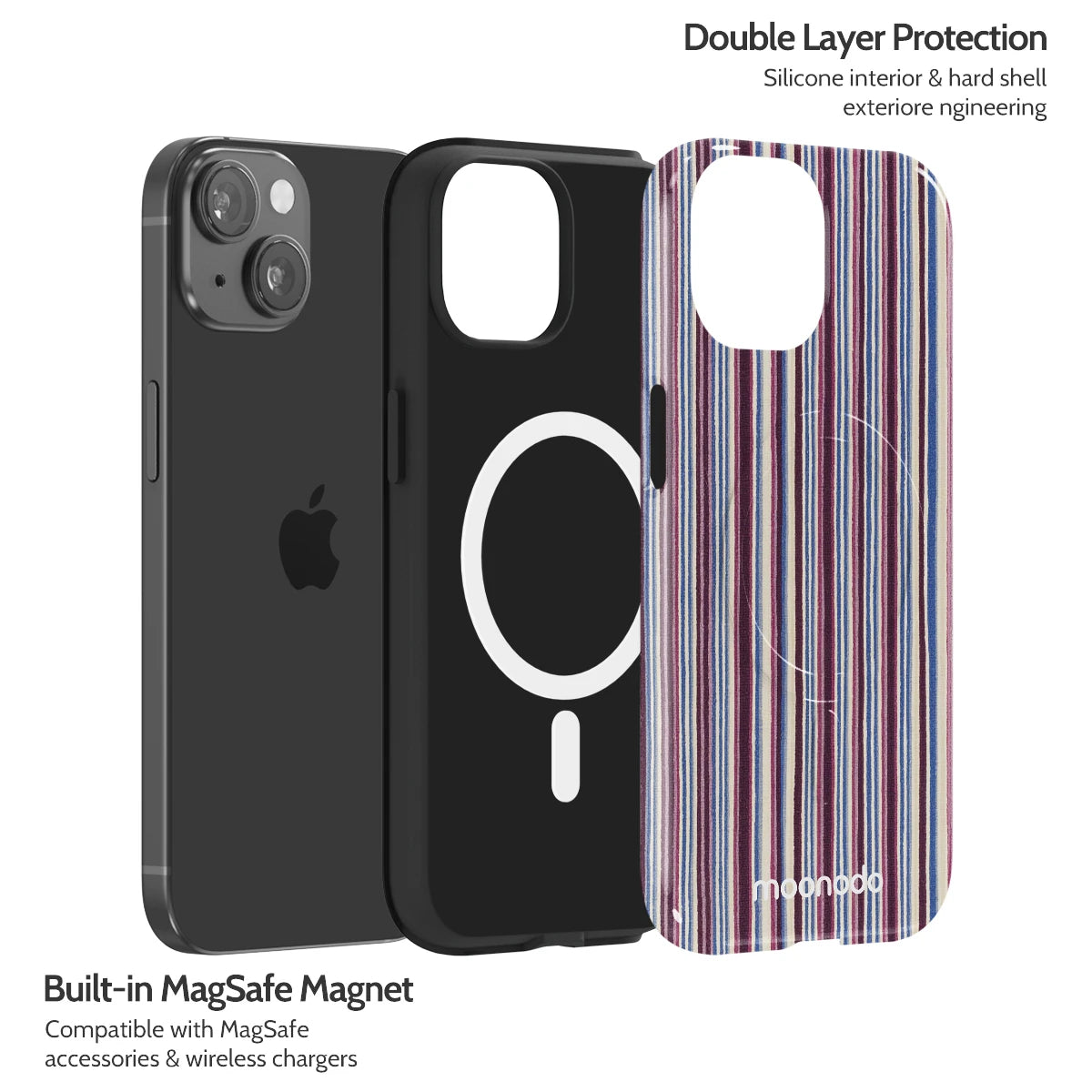 Violet Vinyl - iPhone 15 Case