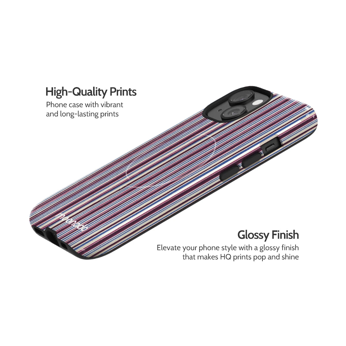 Violet Vinyl - iPhone 15 Case