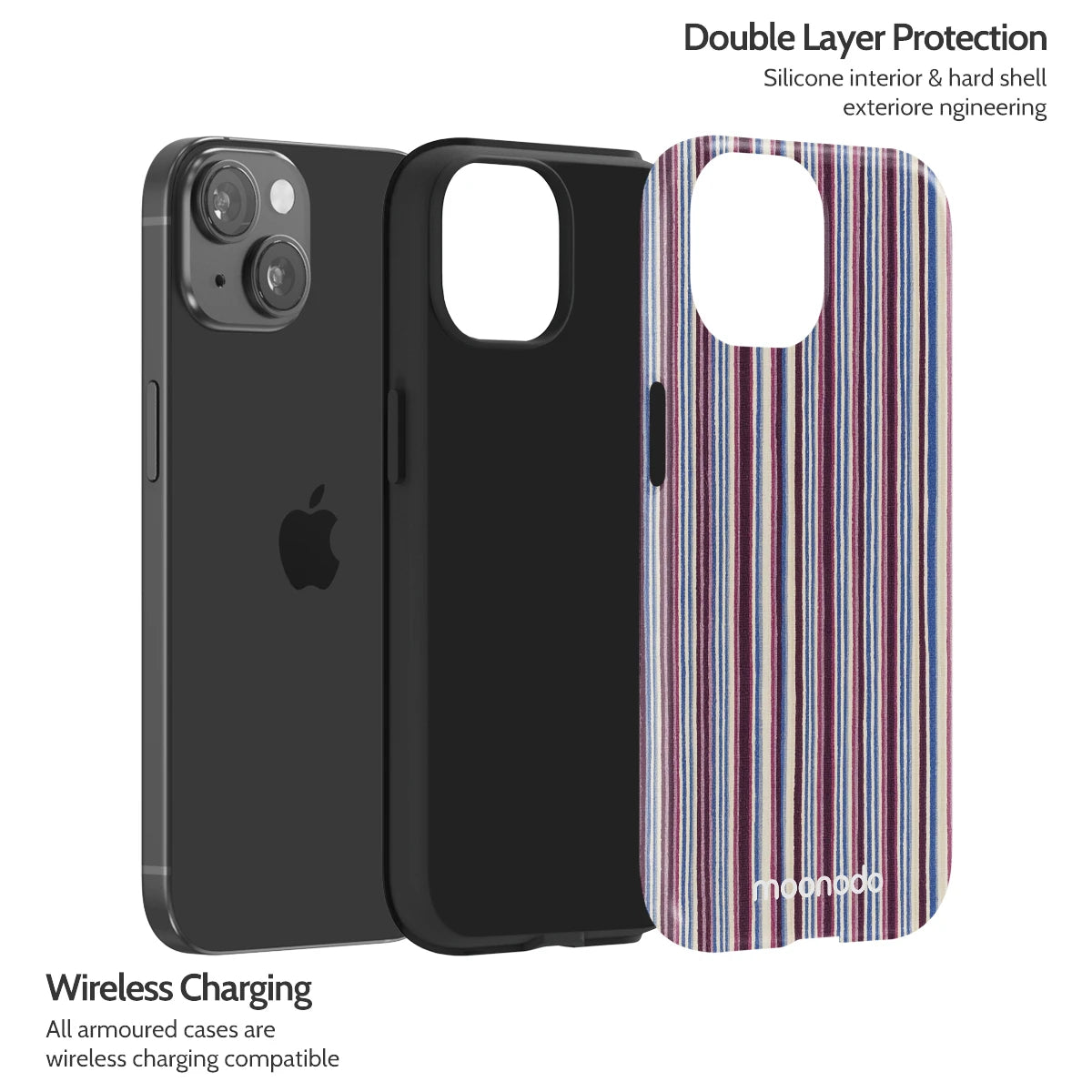 Violet Vinyl - iPhone 15 Case