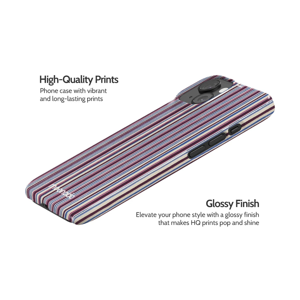 Violet Vinyl - iPhone 15 Case