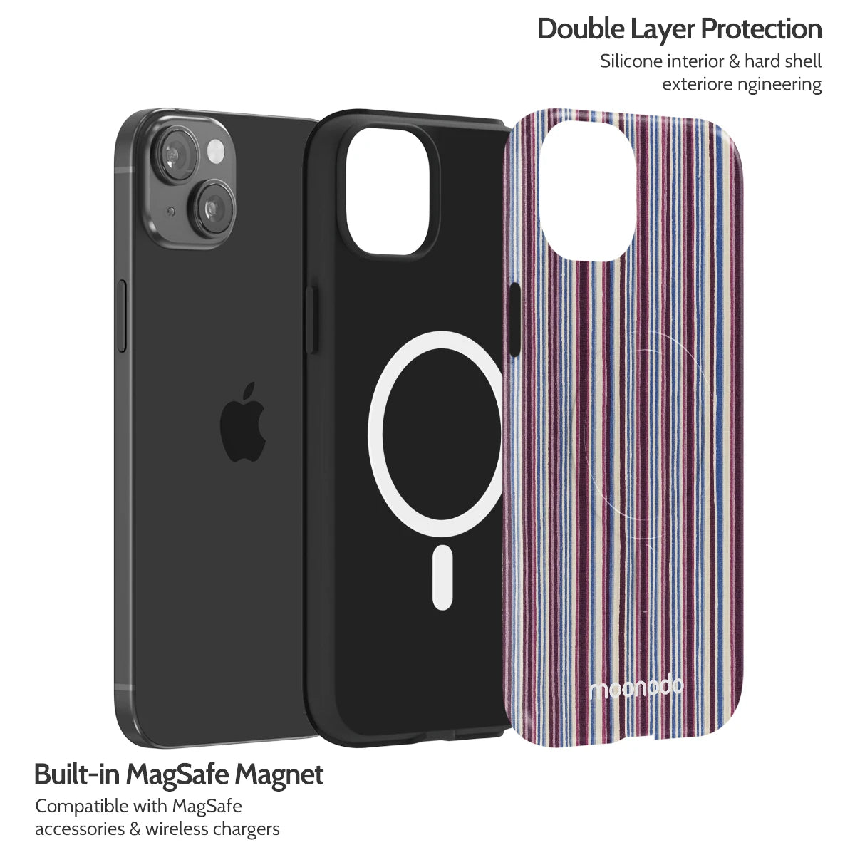 Violet Vinyl - iPhone 15 Plus Case