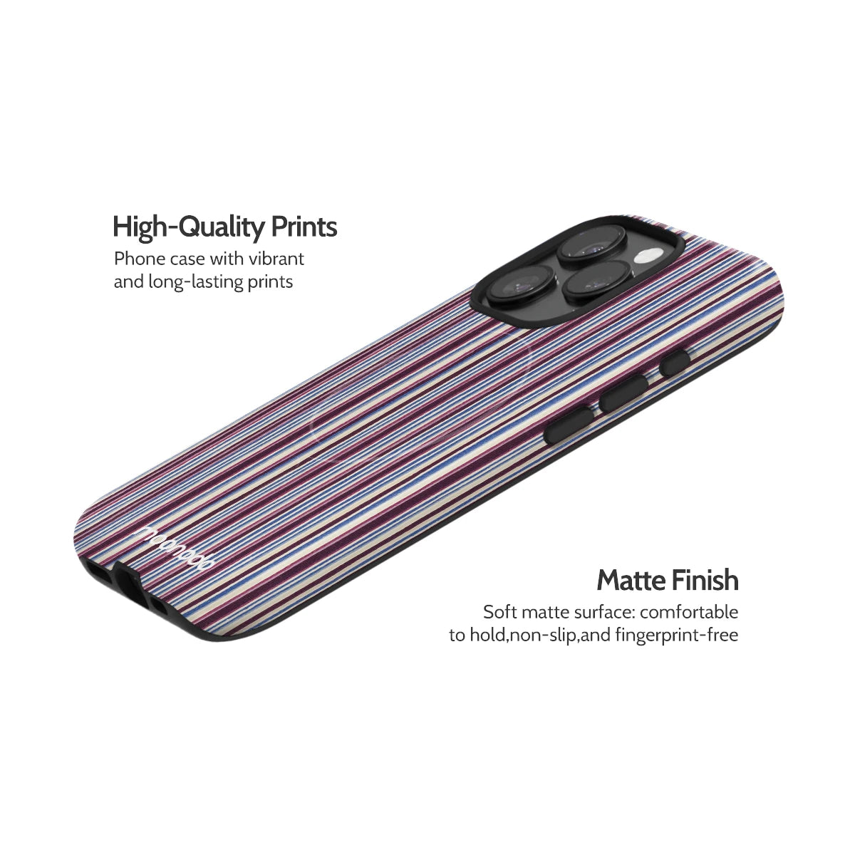 Violet Vinyl - iPhone 15 Pro Case