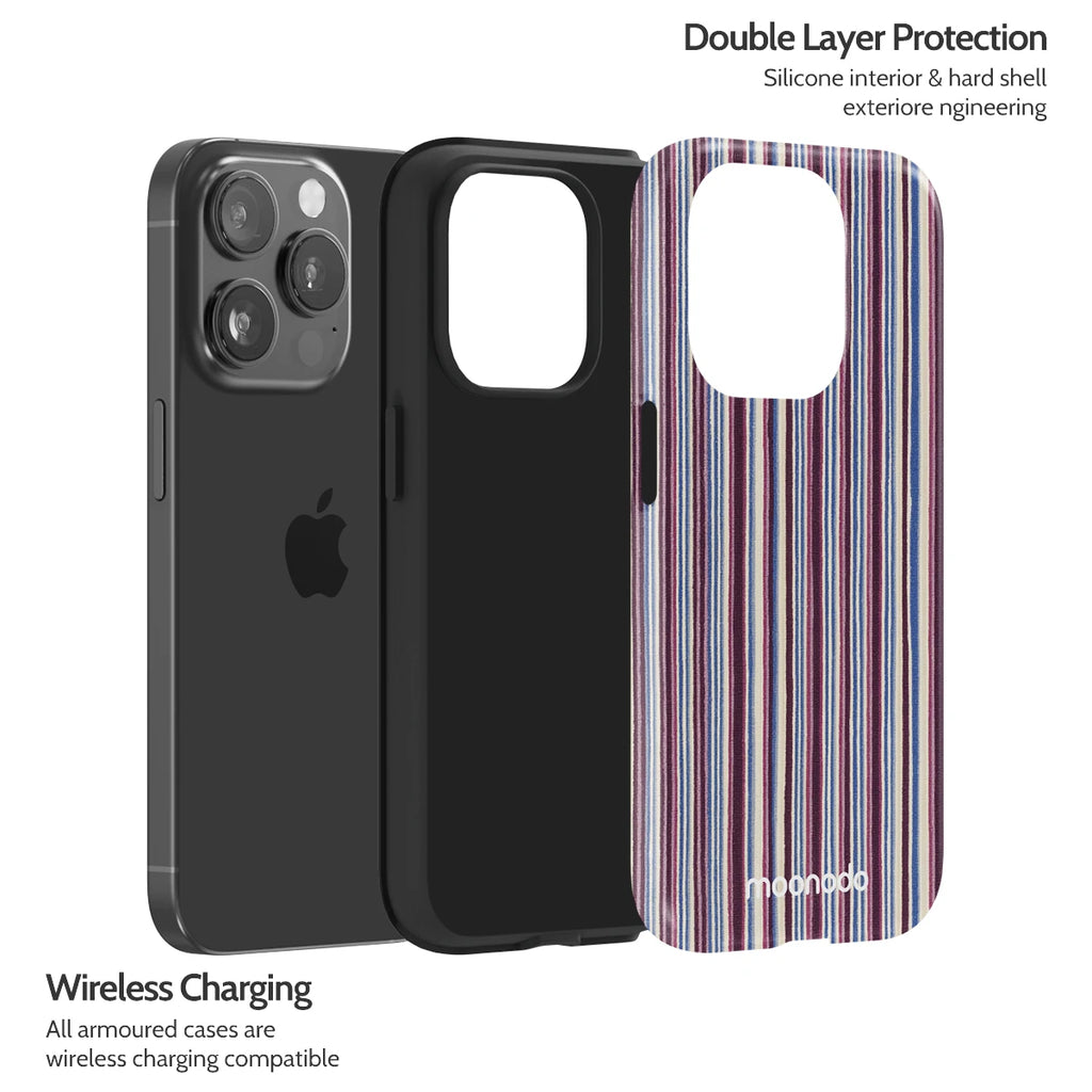 Violet Vinyl - iPhone 15 Pro Case