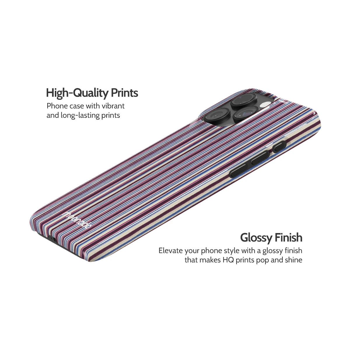 Violet Vinyl - iPhone 15 Pro Max Case