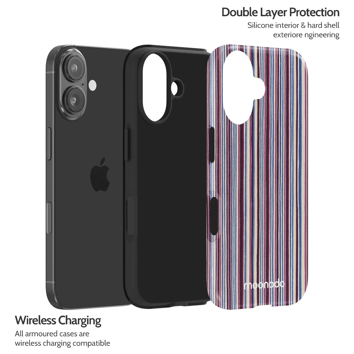 Violet Vinyl - iPhone 16 Case