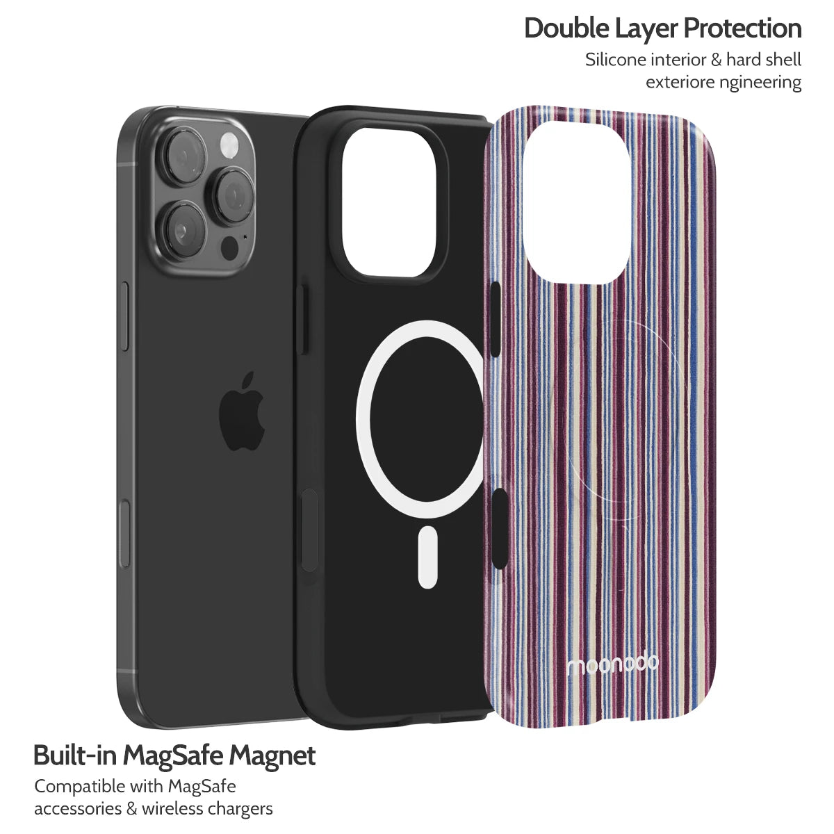 Violet Vinyl - iPhone 16 Pro Max Case