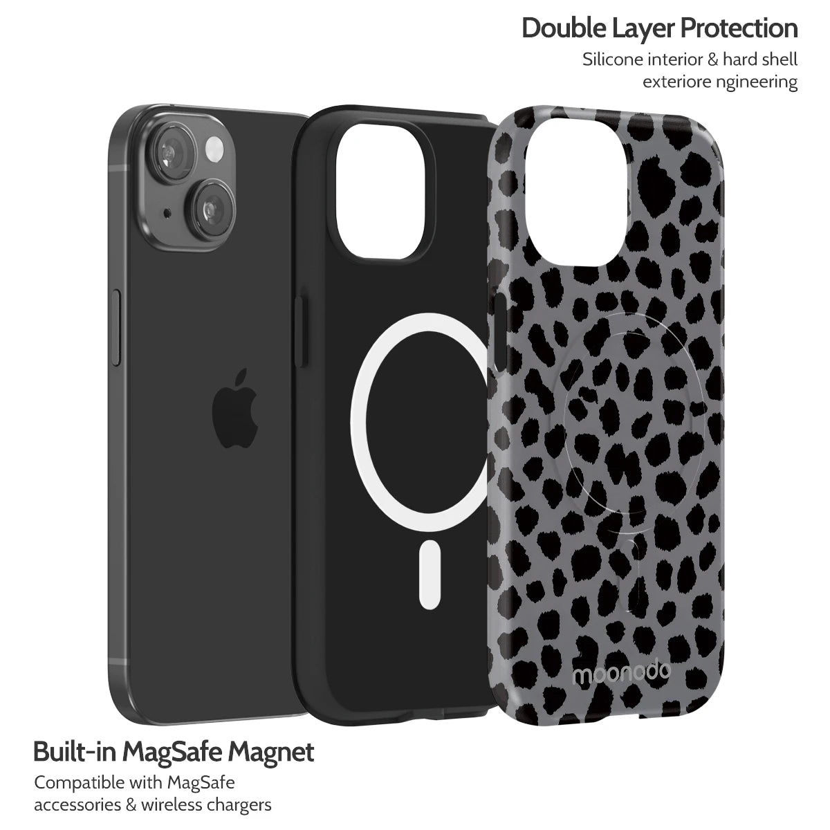 Shadow Spotted - iPhone 15 Case