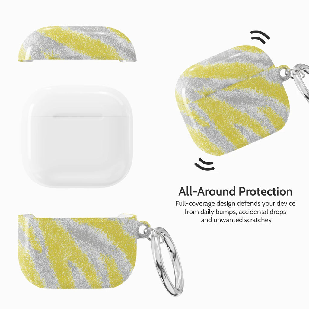 Lemon Zebra - AirPods 4 Case