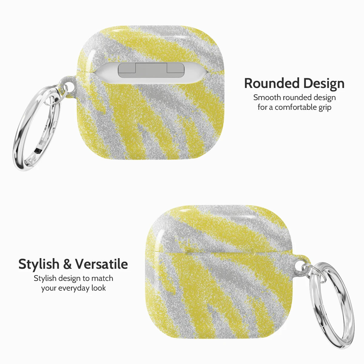 Lemon Zebra - AirPods 4 Case