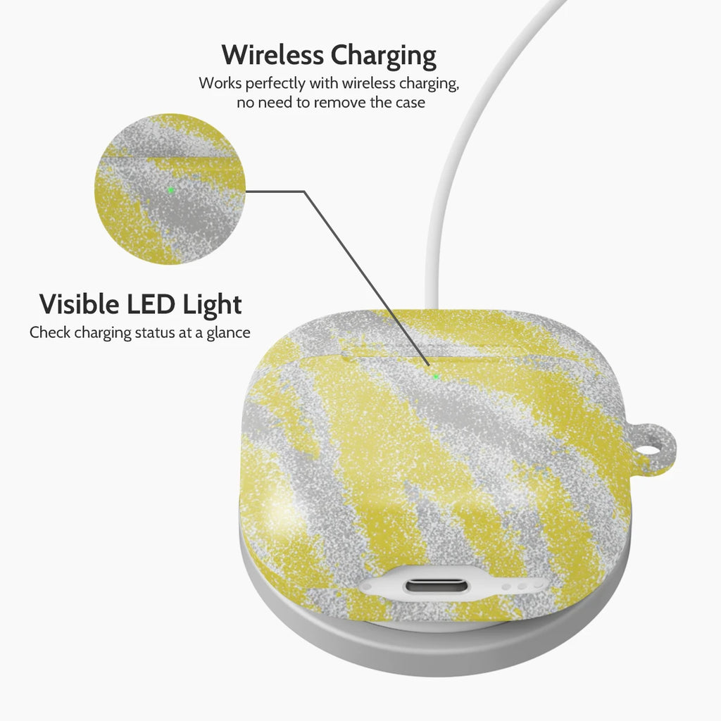 Lemon Zebra - AirPods 4 Case