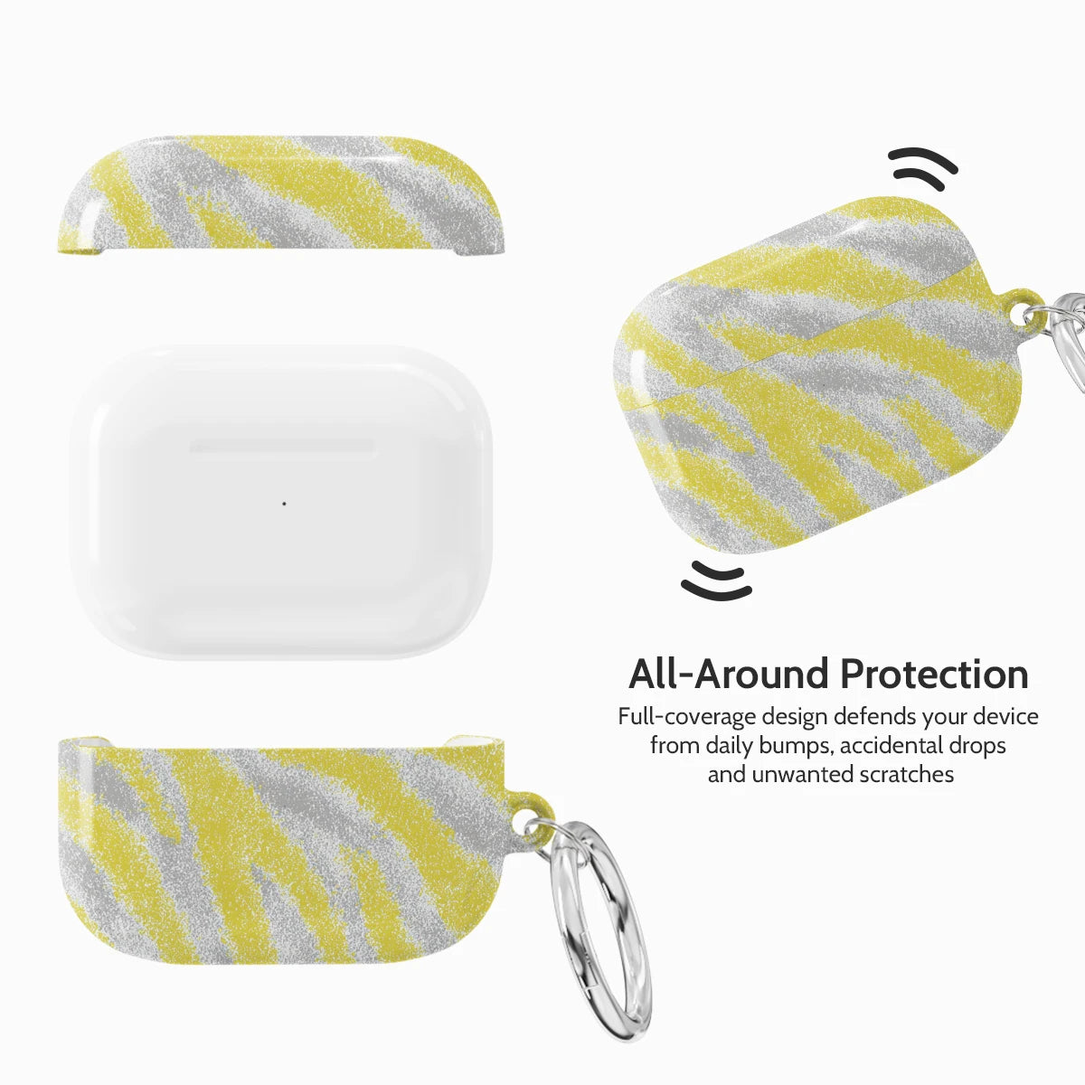 Lemon Zebra - AirPods Pro 1 Case