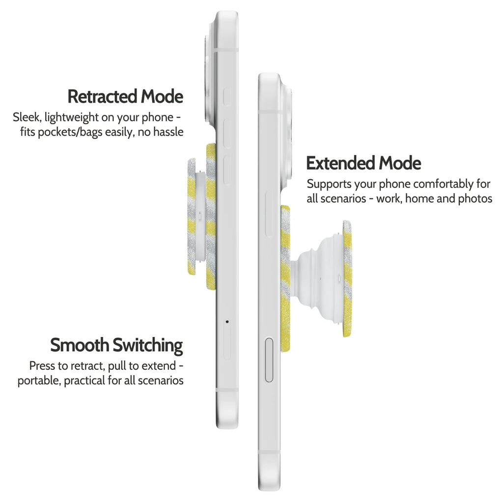 Lemon Zebra - MagSafe Grip