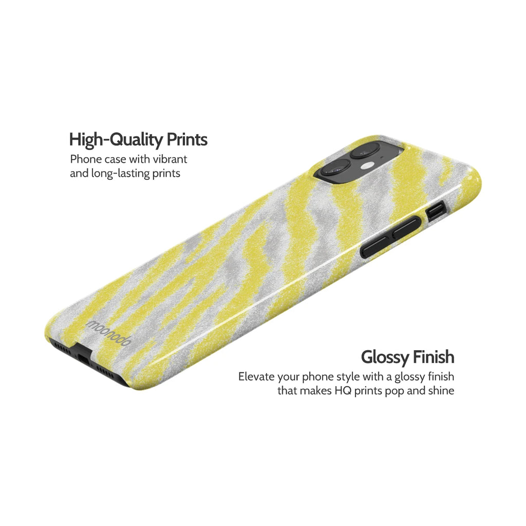 Lemon Zebra - iPhone 11 Case