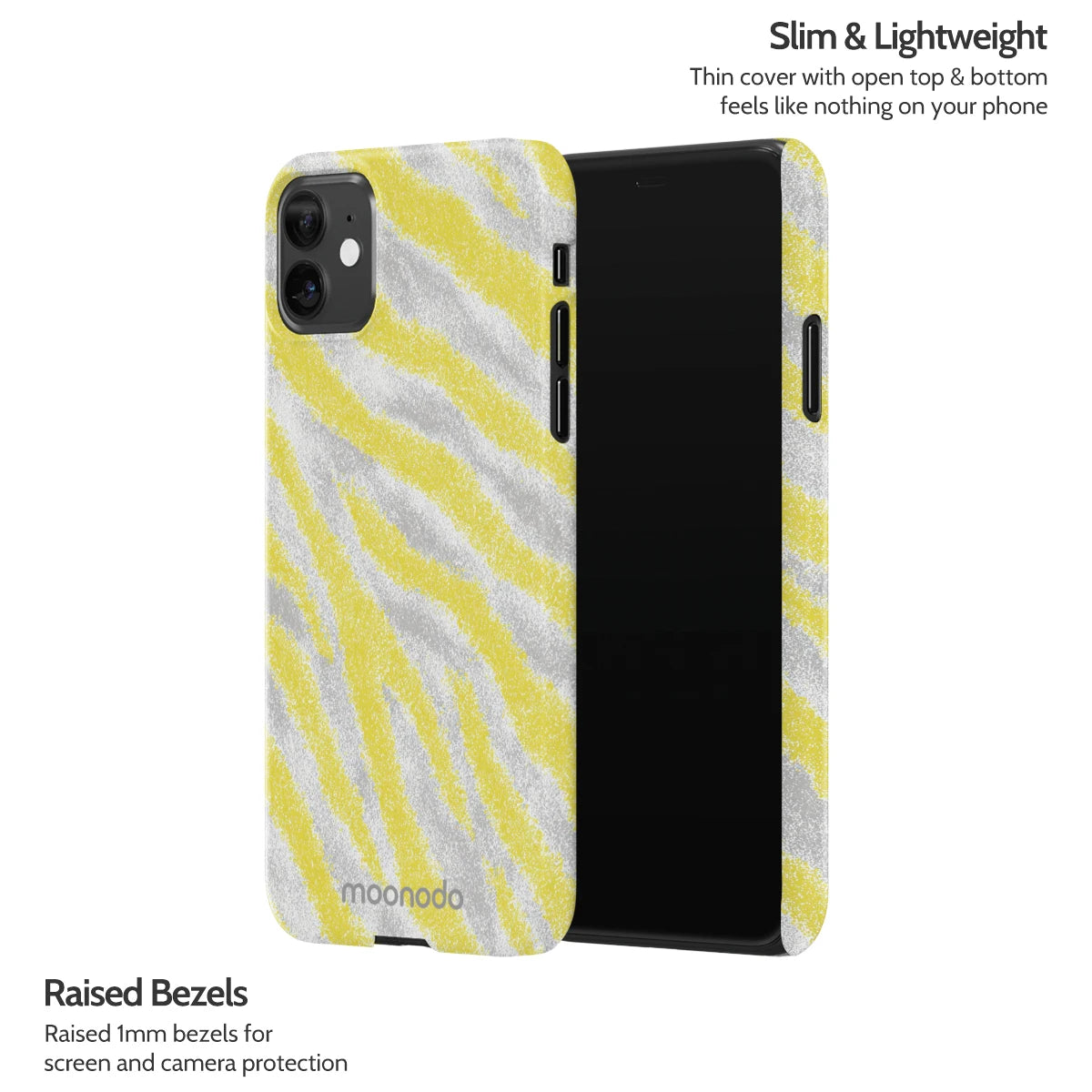 Lemon Zebra - iPhone 11 Case