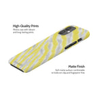 Lemon Zebra - iPhone 12 Case