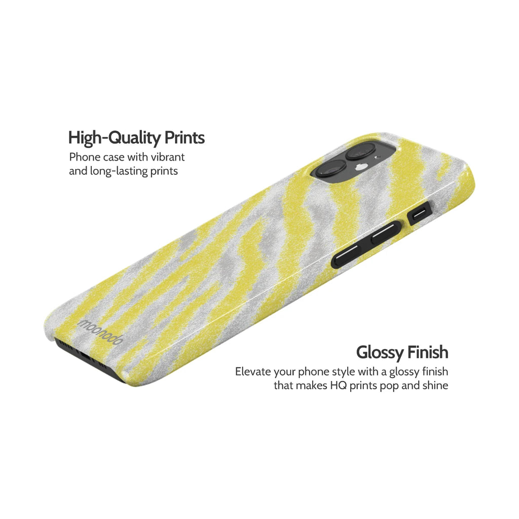 Lemon Zebra - iPhone 12 Mini Case