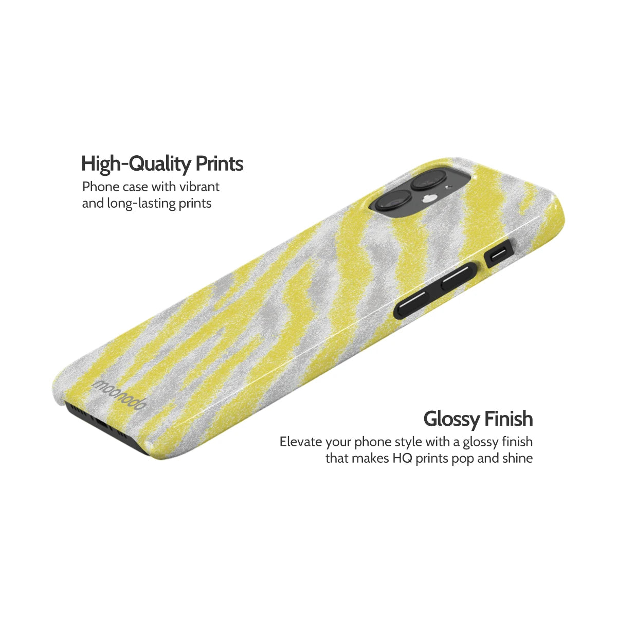 Lemon Zebra - iPhone 12 Mini Case