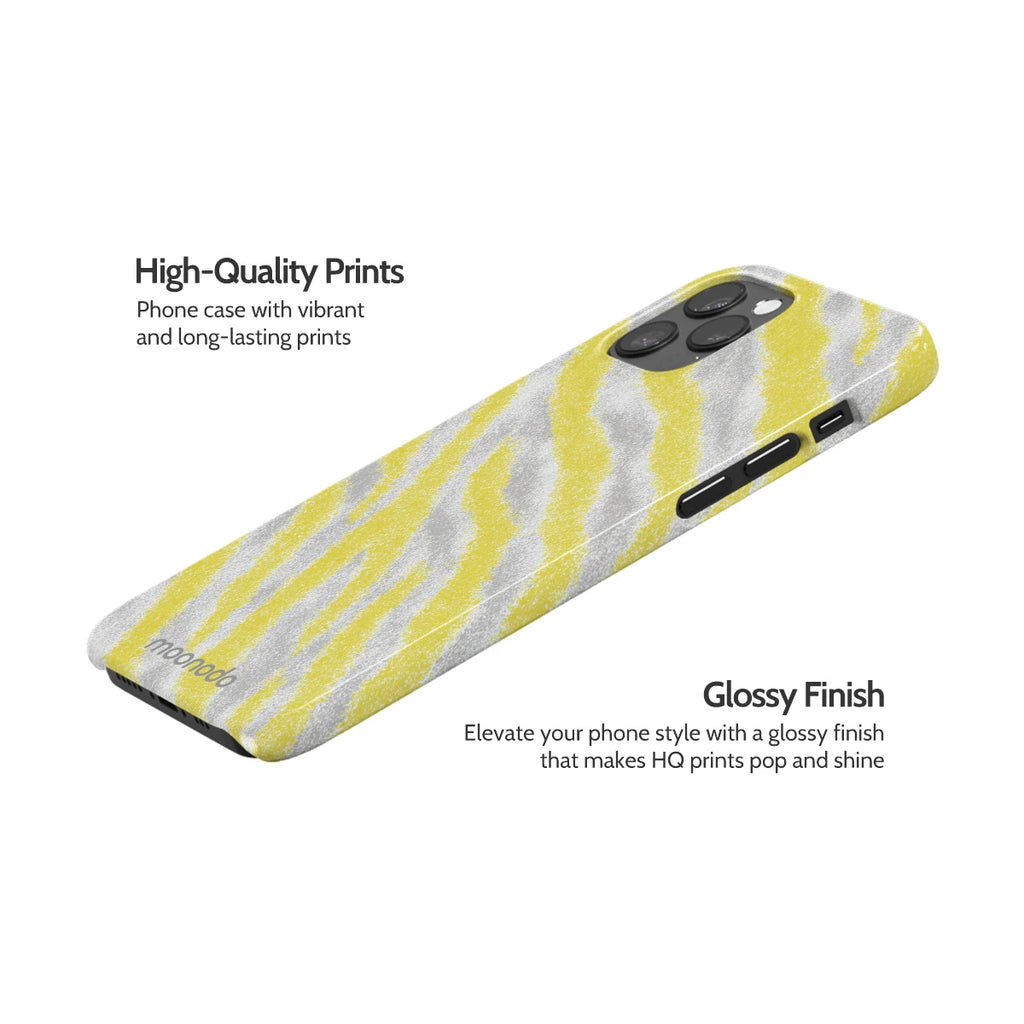 Lemon Zebra - iPhone 12 Pro Case