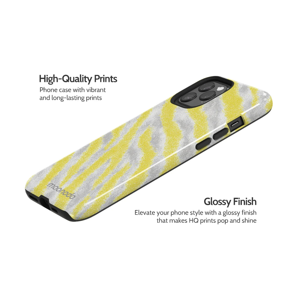 Lemon Zebra - iPhone 12 Pro Max Case