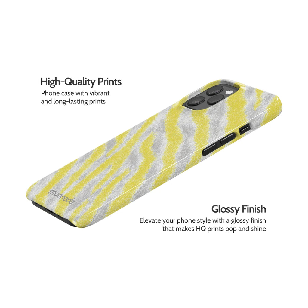 Lemon Zebra - iPhone 12 Pro Max Case
