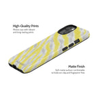 Lemon Zebra - iPhone 13 Case