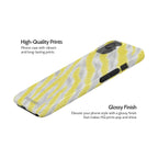 Lemon Zebra - iPhone 13 Case