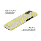 Lemon Zebra - iPhone 13 Case