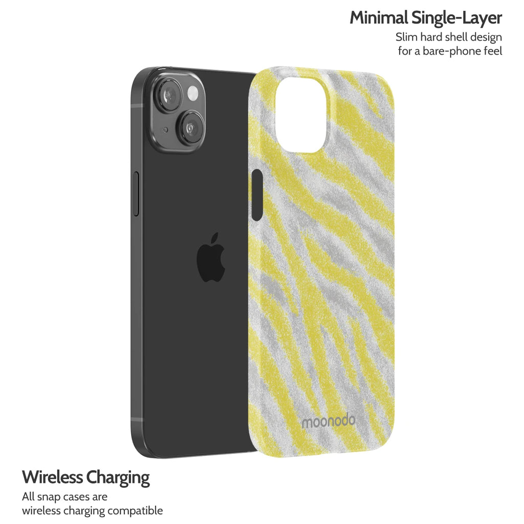 Lemon Zebra - iPhone 14 Plus Case