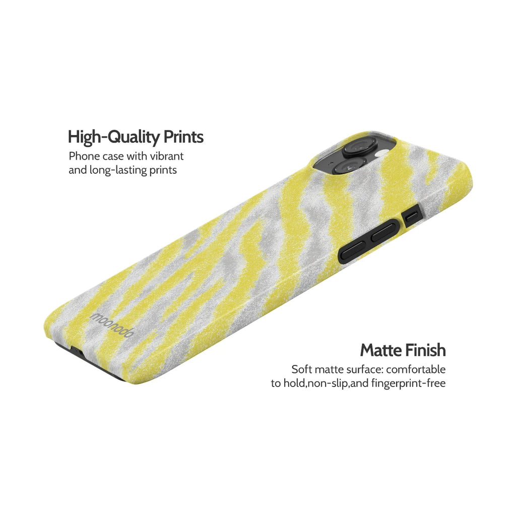 Lemon Zebra - iPhone 14 Plus Case