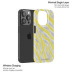 Lemon Zebra - iPhone 14 Pro Case