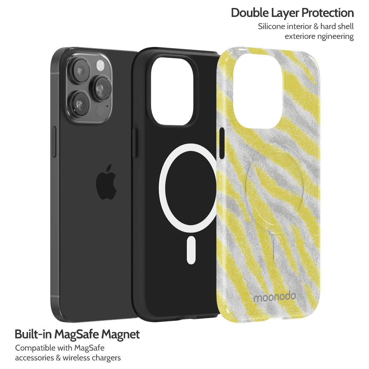 Lemon Zebra - iPhone 14 Pro Max Case