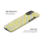 Lemon Zebra - iPhone 15 Plus Case