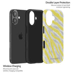 Lemon Zebra - iPhone 16 Case
