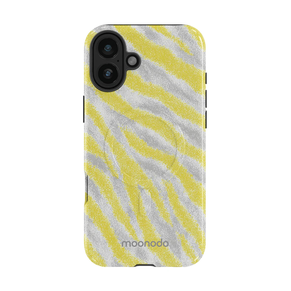 Lemon Zebra - iPhone 16 Plus Case