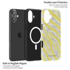 Lemon Zebra - iPhone 16 Plus Case