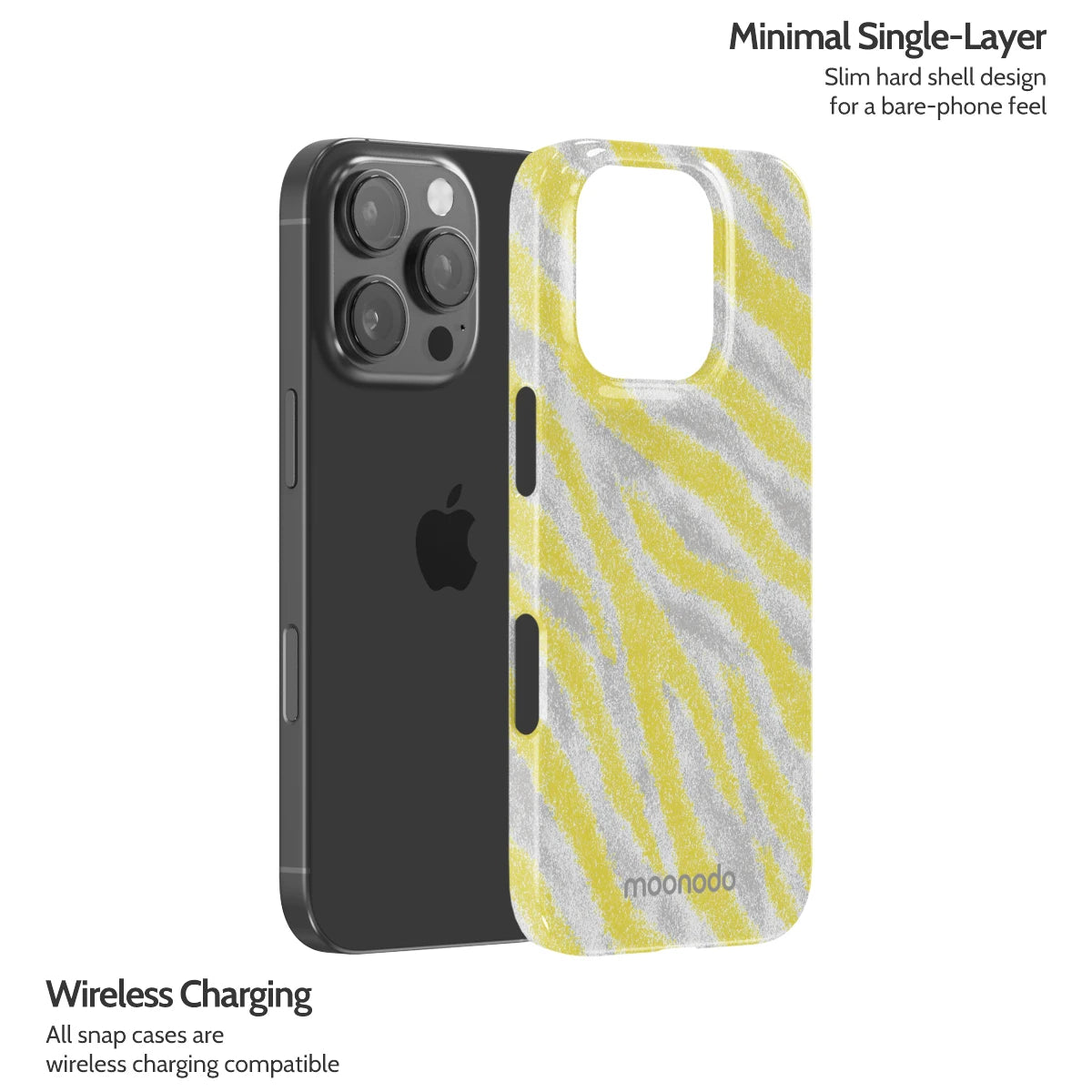 Lemon Zebra - iPhone 16 Pro Case