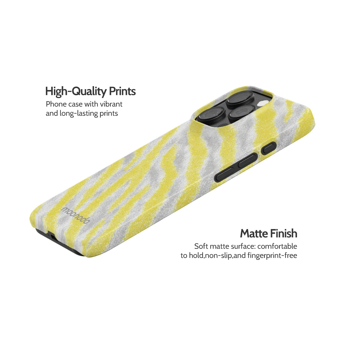 Lemon Zebra - iPhone 16 Pro Case