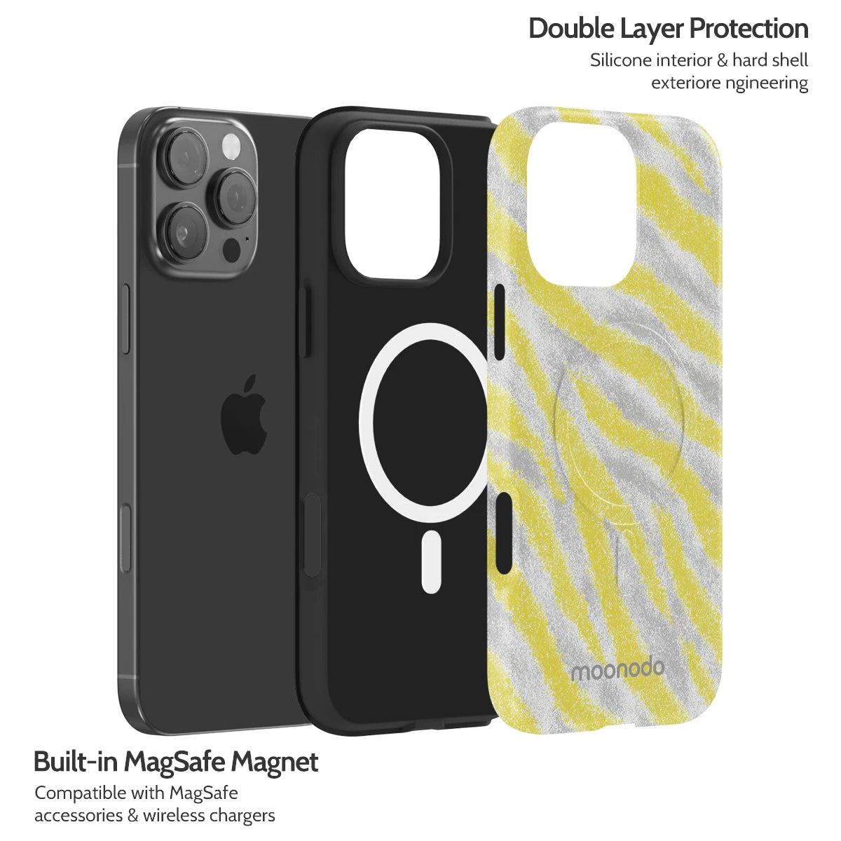 Lemon Zebra - iPhone 16 Pro Max Case