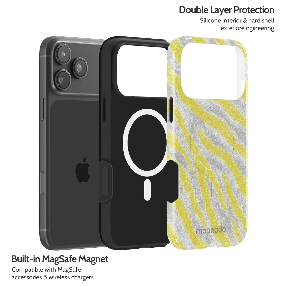 Lemon Zebra - iPhone 17 Pro Max Case
