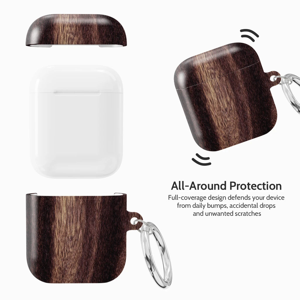 Ebony Grain - AirPods 1 & 2 Case