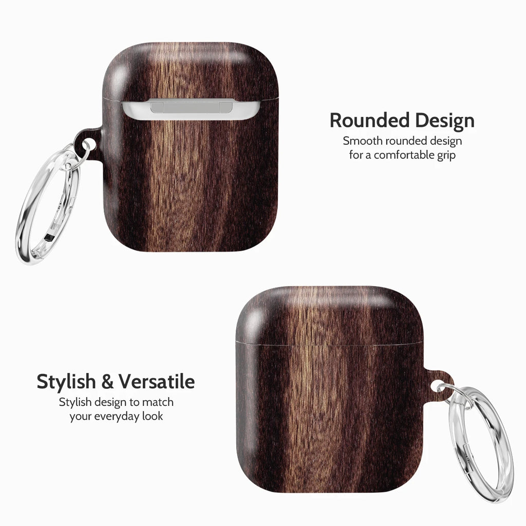 Ebony Grain - AirPods 1 & 2 Case