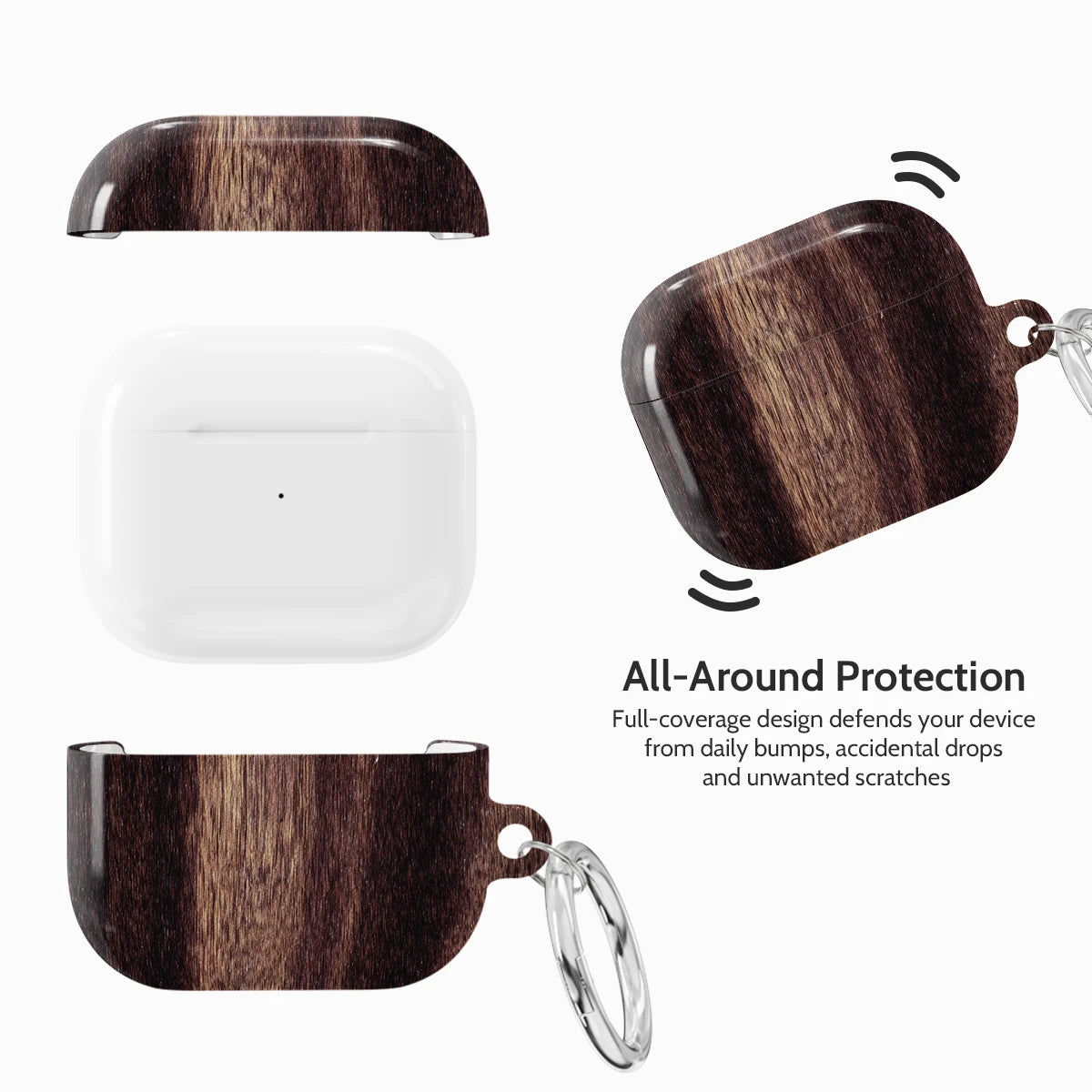 Ebony Grain - AirPods 3 Case