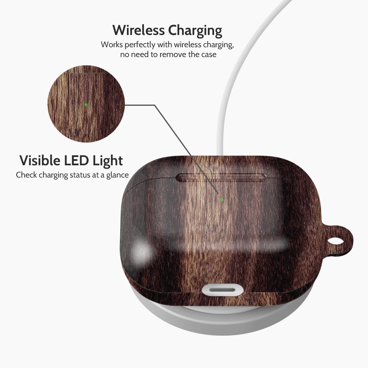 Ebony Grain - AirPods 3 Case