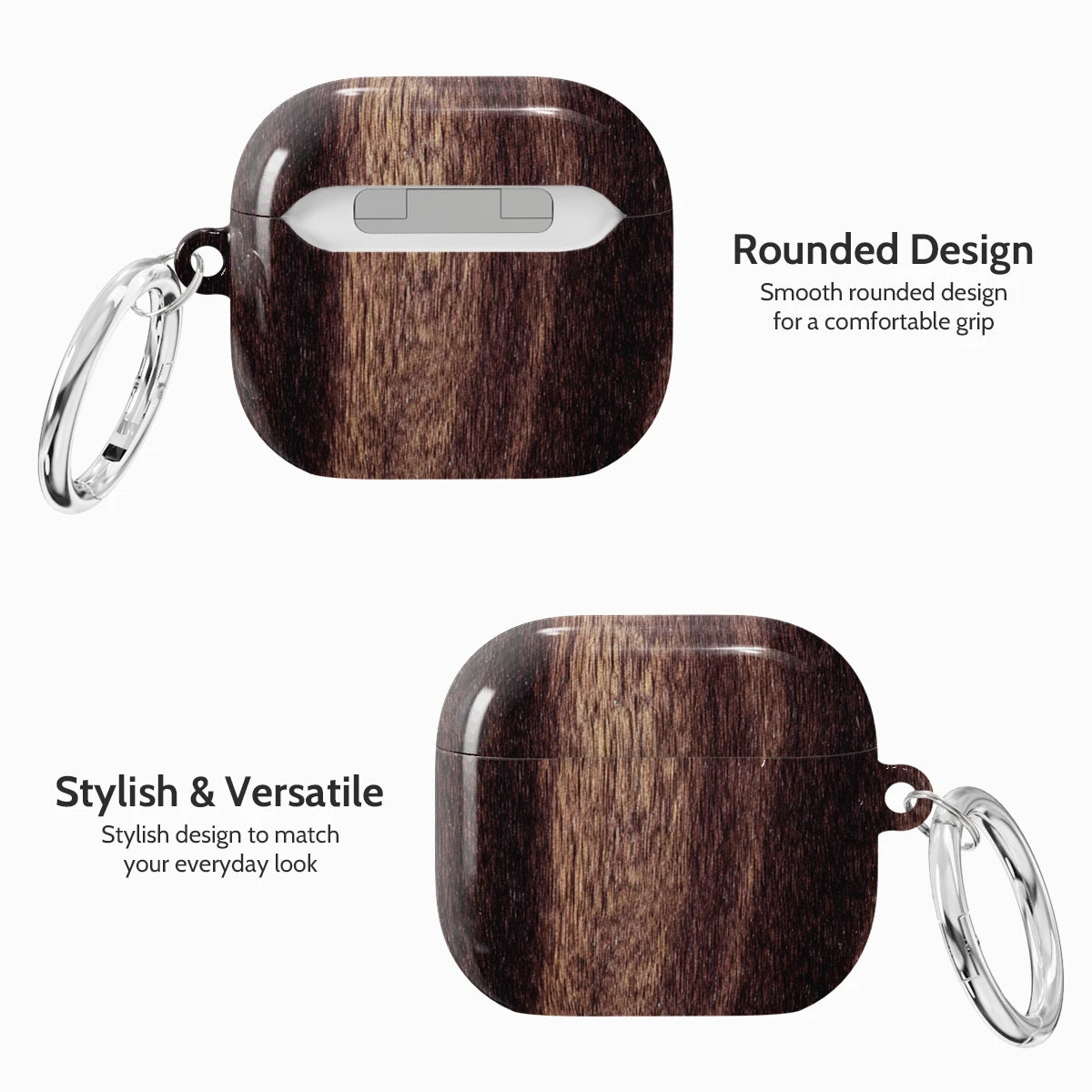 Ebony Grain - AirPods 4 Case