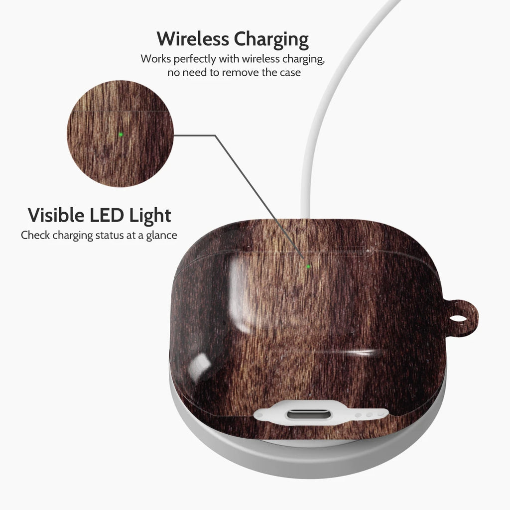 Ebony Grain - AirPods 4 Case