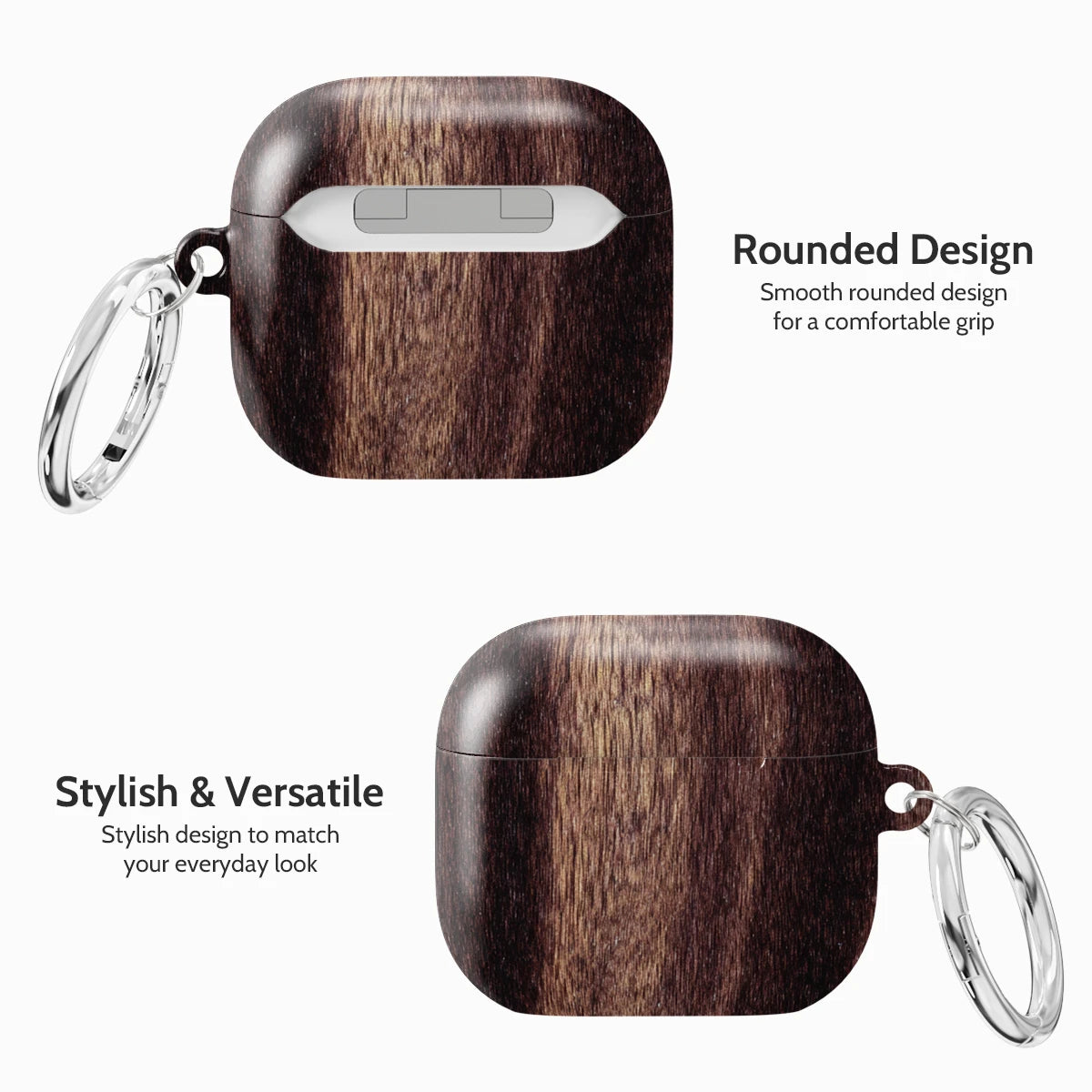 Ebony Grain - AirPods 4 Case