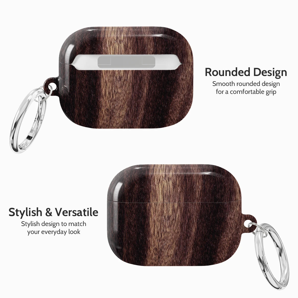 Ebony Grain - AirPods Pro 1 Case