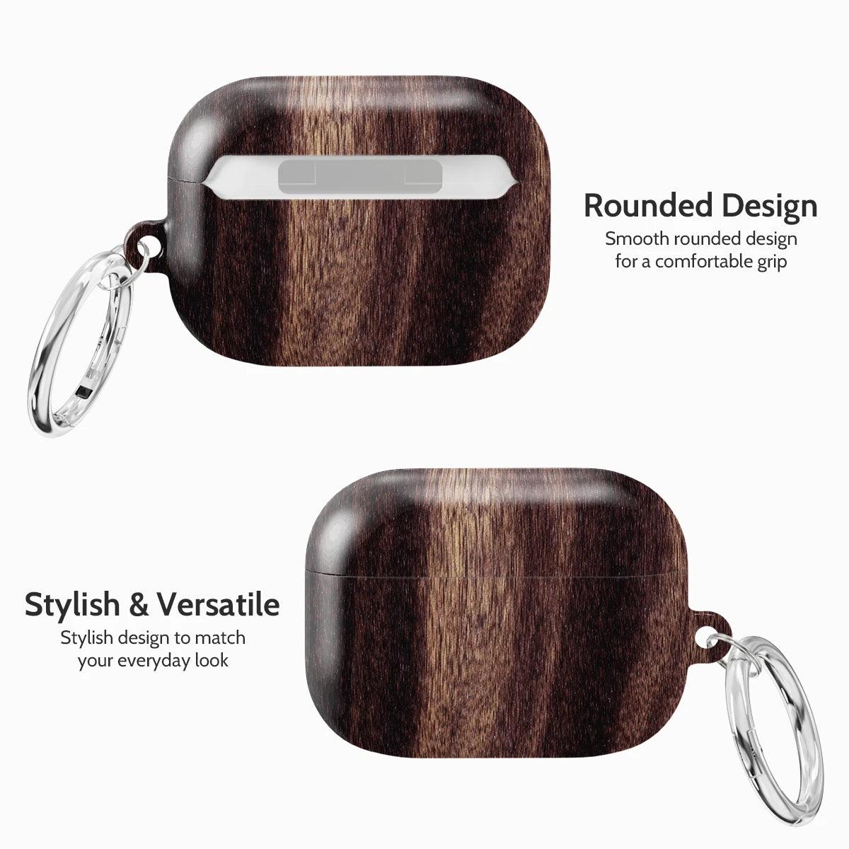 Ebony Grain - AirPods Pro 1 Case