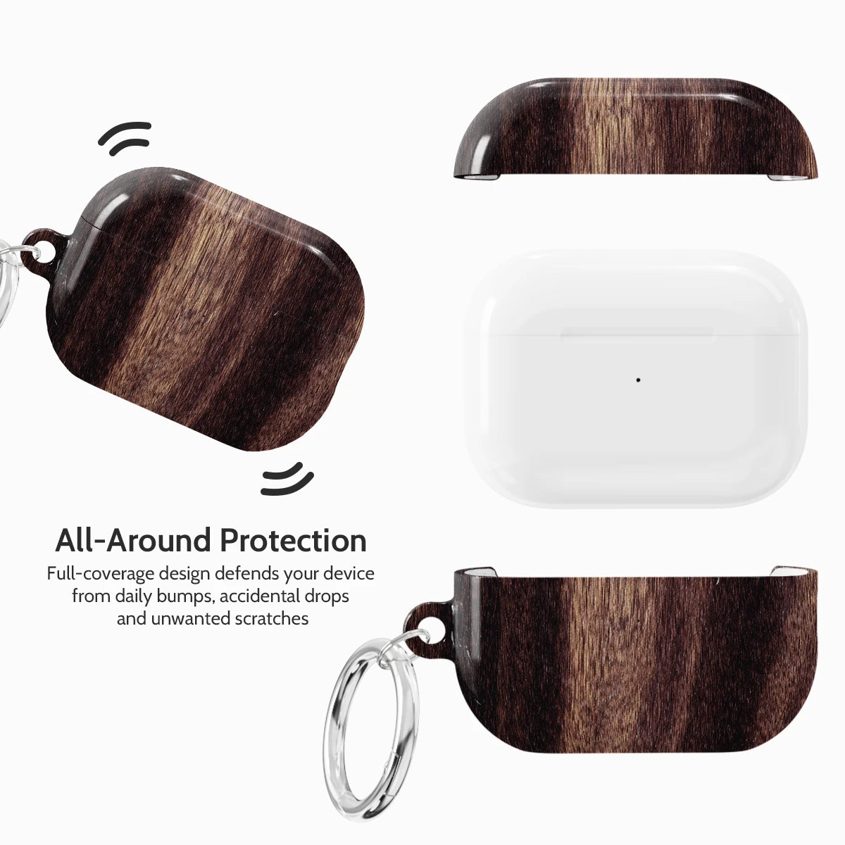 Ebony Grain - AirPods Pro 2 Case